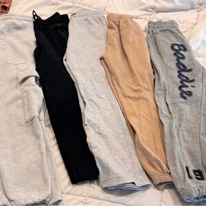 Women’s / Teen girls sweatpants bundle lot size small and xsmall